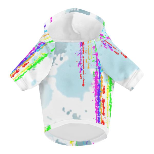Hunde Pullover untere Seite mit den Farben vom Bild Alec